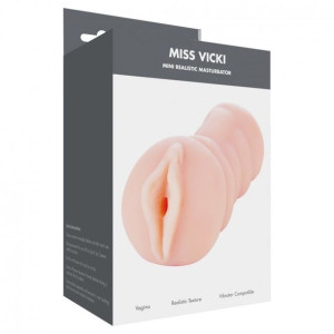 Masturbator- Me You Us Miss Vicki Mini Realistic Masturbator Flesh