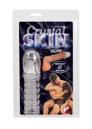 Crystal Clear Penis Sleeve wit