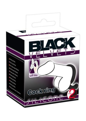 Black Velvets Cock RIng