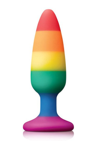 Colourful Love Rainbow Anal Plug Medium