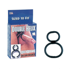 Quick Release Double Helix Black