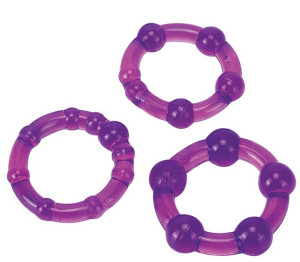 Ultra Soft & Stretchy Pro Rings Purple