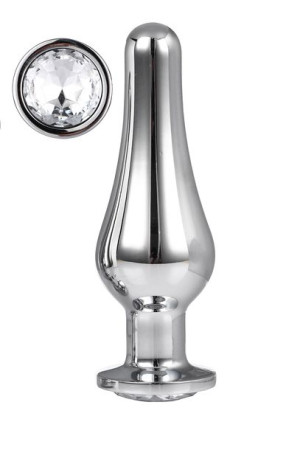 Gleaming Love Silver Pleasure Plug L