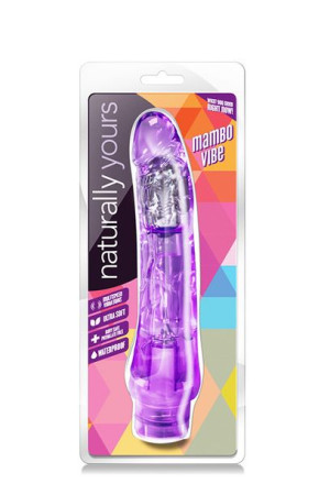 Wibrator-naturally Yours Mambo Vibe Purple