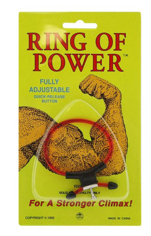 Ring Of Power Adjustable Ring Red