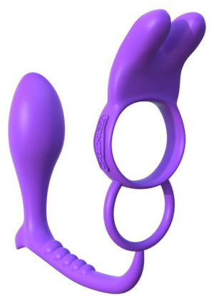 Plug/vibr-ass Gasm Vibrating Rabbit Purple