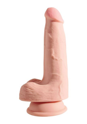 3D Cock with Balls 5 inch Light skin tone
