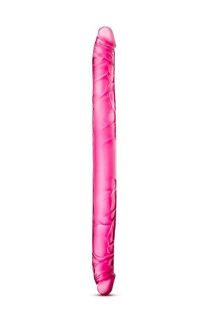 B Yours 16inch Double Dildo Pink
