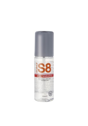 S8 WB Warming Anal Lube 125ml Warming