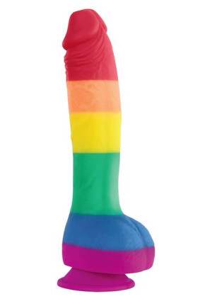 Pride Edition 8 inch Dildo Multicolor