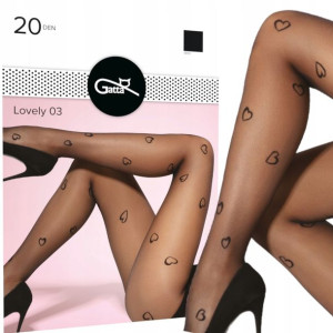 GATTA RAJSTOPY LOVELY 03 r. 4-L serduszka
