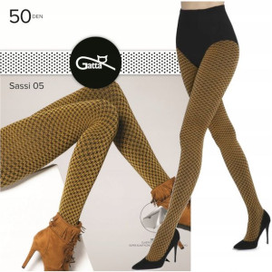 GATTA RAJSTOPY SASSI 05 r.2-S HONEY NERO w pepitkę