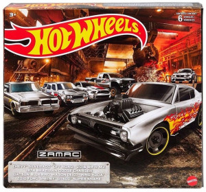 Hot Wheels ZAMAC 6 aut zestaw kolekcjonerski HDH53