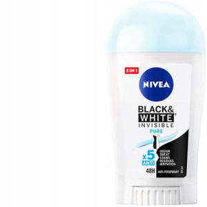 Nivea Women Sztyft Invisible Black White Pure