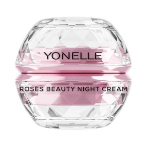 Roses Beauty Night Cream krem piękności do twarzy i pod oczy na noc 50ml