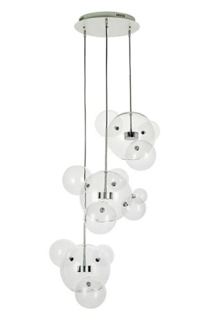 Lampa wisząca CAPRI DISC 3 chrom