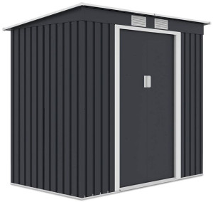 Domek Gospodarczy Do Ogrodu Oregon 7x4 Cold Grey