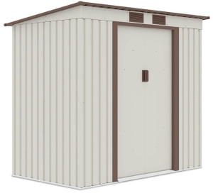 Domek Gospodarczy Do Ogrodu Oregon 7x4 Beige