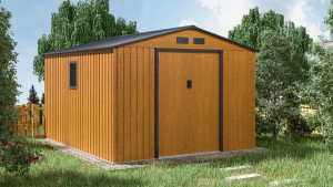 Domek Na Narzędzia Hudson 9x10 Oak Grey