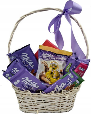 KOSZ PREZENTOWY MILKA 7 produktów na PREZENT