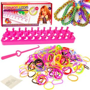 Gumki oryginalne Loom Band Starter 400szt ZA0997