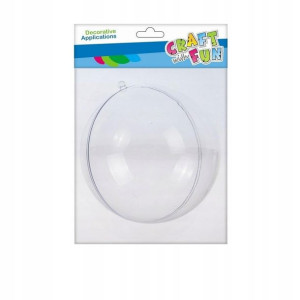 Ozdoba dekoracyjna plastikowa kula 18cm Craft with