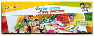 Farby plakatowe 12x20ml
