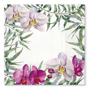 Serwetki Orchidea 33x33cm 20szt