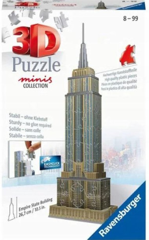 Puzzle 3D Mini budowle. Empire State Building Rave