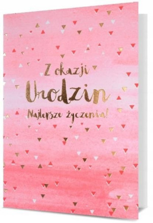 Karnet B6 Urodziny Pan Dragon