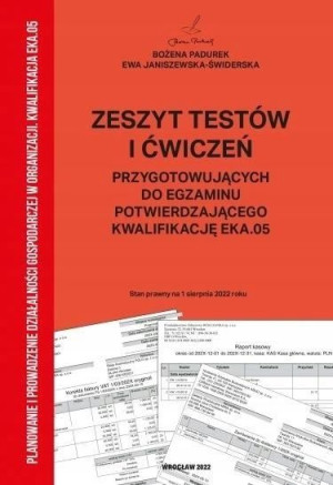 Zeszyt testów i ćwiczeń przyg. do egz. KW EKA.05