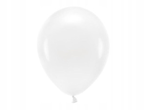 Balony Eco białe 30cm 100szt