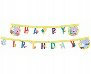 Girlanda Peppa Pig Happy Birthday 230cm