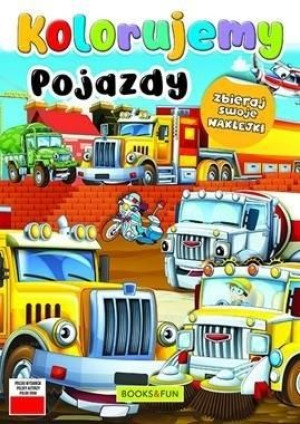 Pojazdy. Kolorujemy