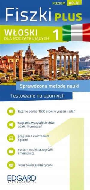 Włoski Fiszki PLUS dla początkujących 1