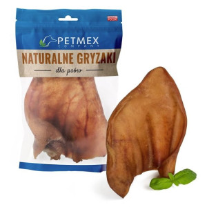 PETMEX UCHO WIEPRZOWE Gryzak Przysmak NATURALNY dla Psa 1szt