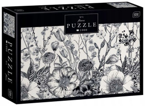 Puzzle 1000 el Kwiaty Interdruk Flowers Układanka