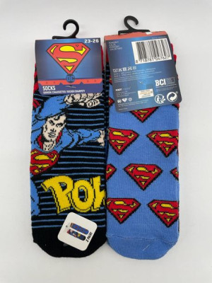 Skarpety Superman rozmiar 23-26