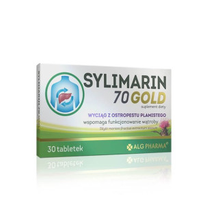 Sylimarin 70mg Gold Ostropest Na Watrobę 30 Tabl.