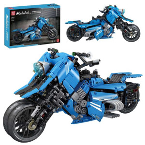 Klocki Technic Motocykl Rozkładany Trójkołowy