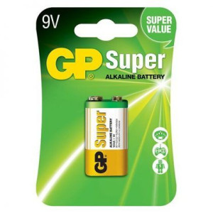 Bateria alkaliczna 6LR61 SUPER ALKALINE 9V 1szt. GP