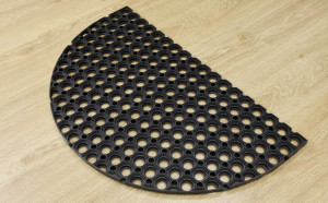 Wycieraczka Półokrągła Plaster Miodu Gruba 45x75 20mm
