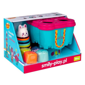 smily zamek króliczka piramidka 36672