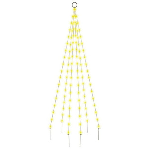 Choinka do montażu na maszcie, 108 ciepłych białych LED, 180 cm