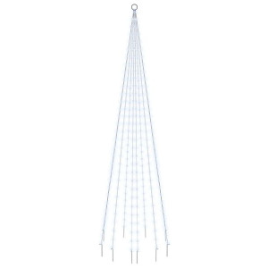 Choinka do montażu na maszcie, 310 zimnych białych LED, 300 cm