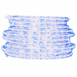 Wąż świetlny, 120 LED, zimna biel, 5 m, PVC