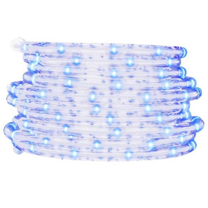 Wąż świetlny, 240 LED, zimna biel, 10 m, PVC