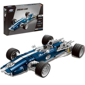 Niebieska Formuła BT3 klocki TECHNIC 1758 Elementów