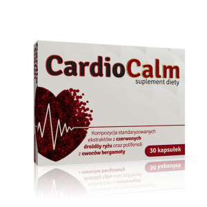 Cardio Calm na obniżenie cholesterolu 30 kapsułek