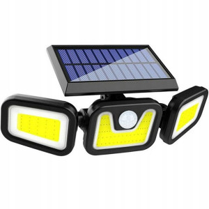 Lampa Solarna Cob Czujnik Ruchu I Zmierzchu 100Led
